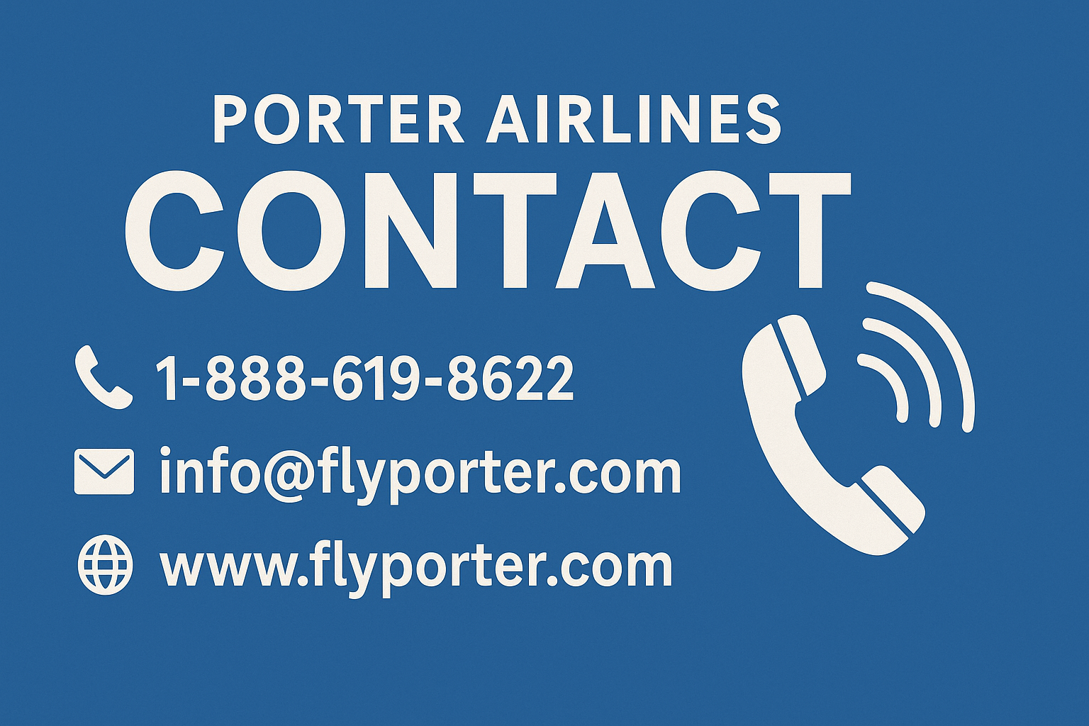 How to Contact Porter Airlines: Every Way You Can Reach Them (Without the Headache)