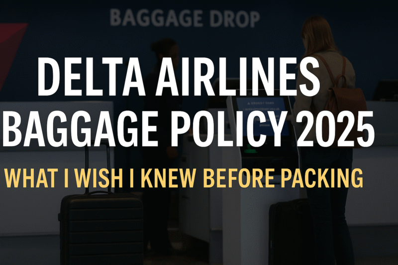 Delta Airlines Baggage Policy 2025: What I Wish I Knew Before Packing