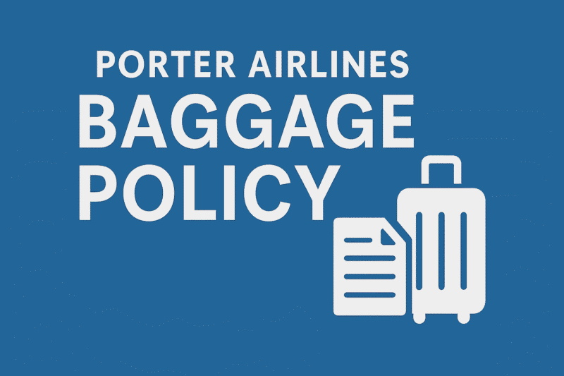 Porter Airlines Baggage Policy 2025: What’s Actually Included and What’ll Cost You