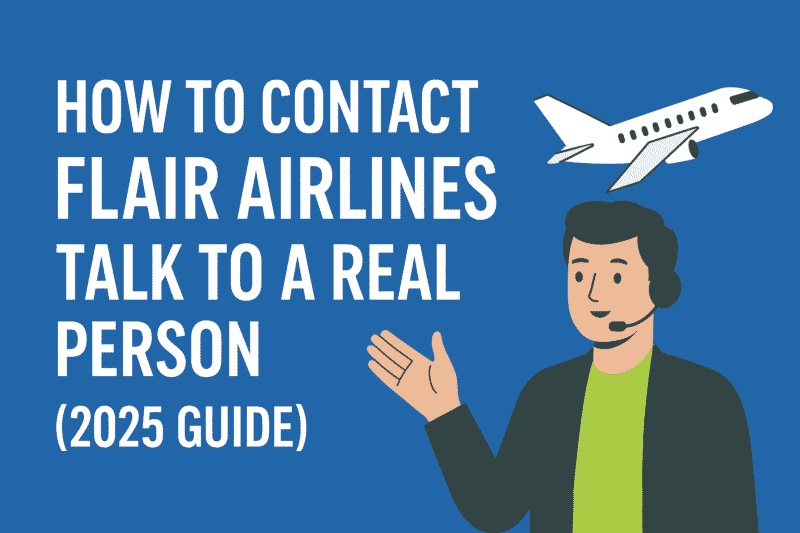 How to Contact Flair Airlines