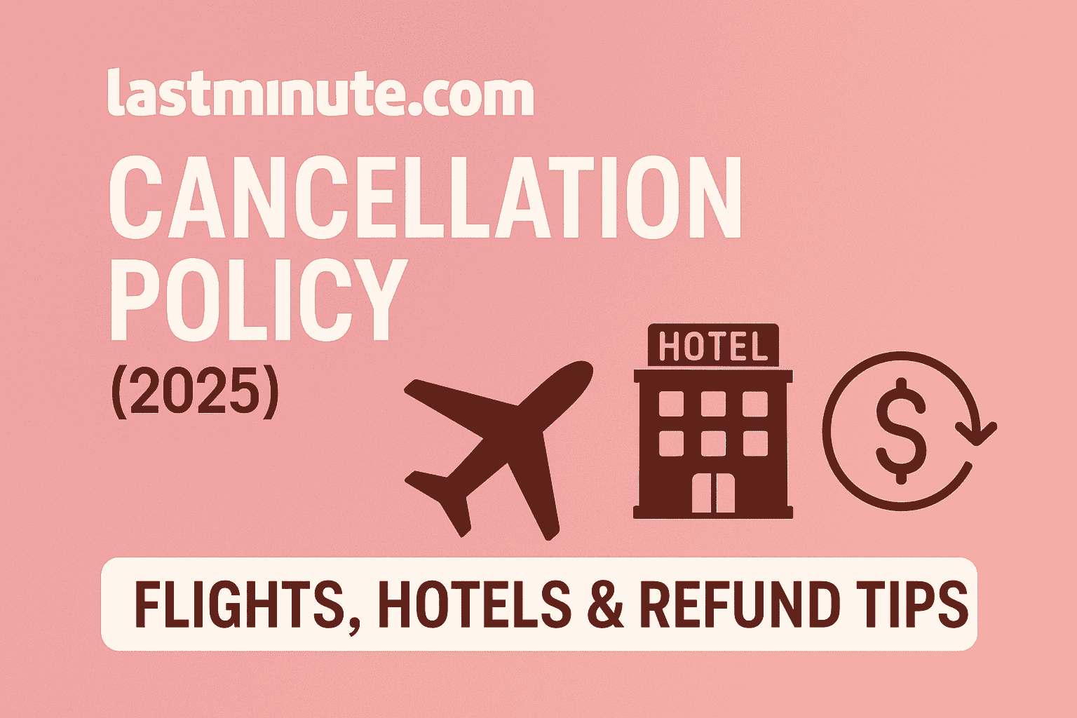 Lastminute.com Cancellation Policy
